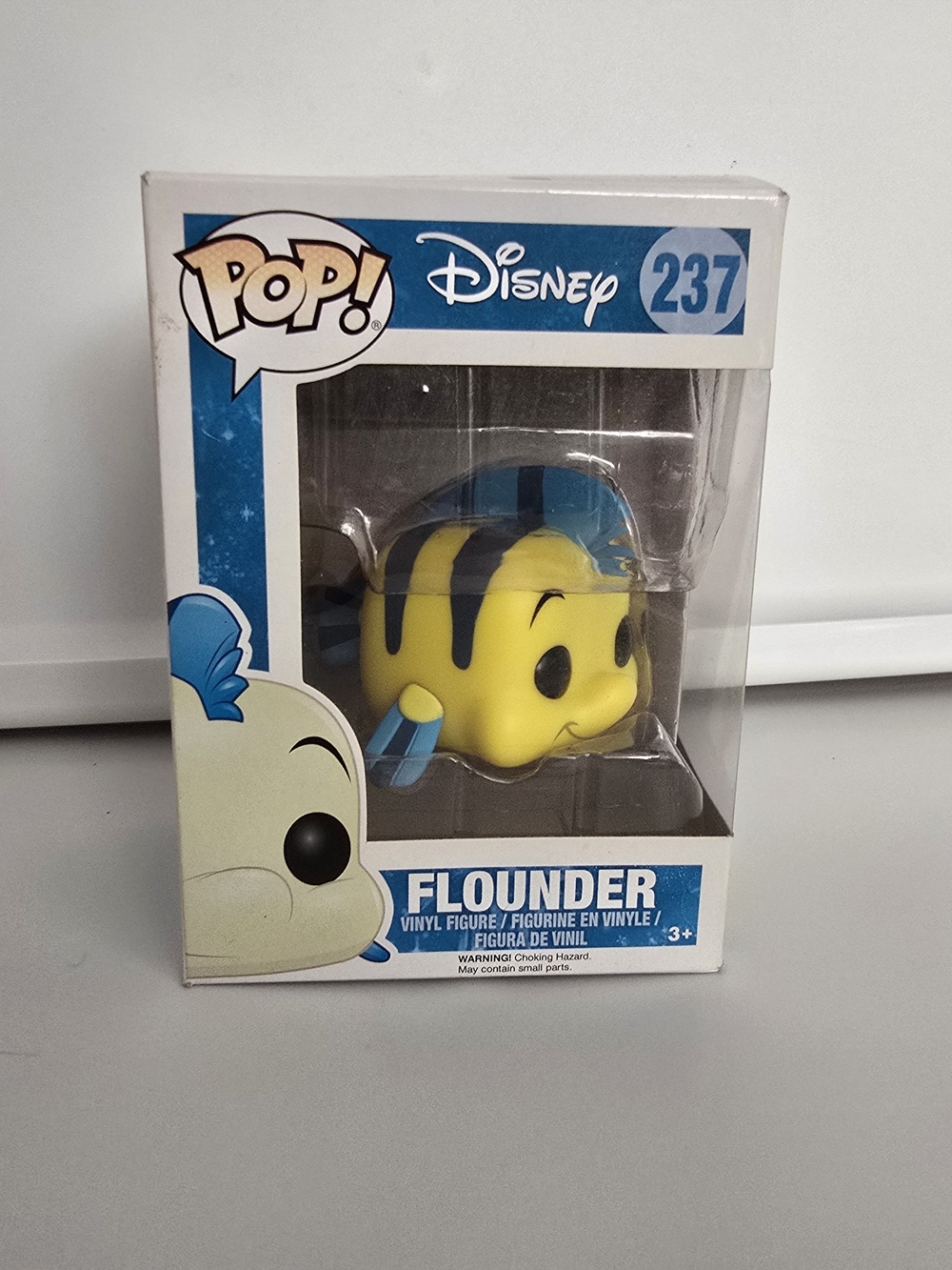 Funko Pop! Disney Flounder Vinyl Figure #237 - Vaulted